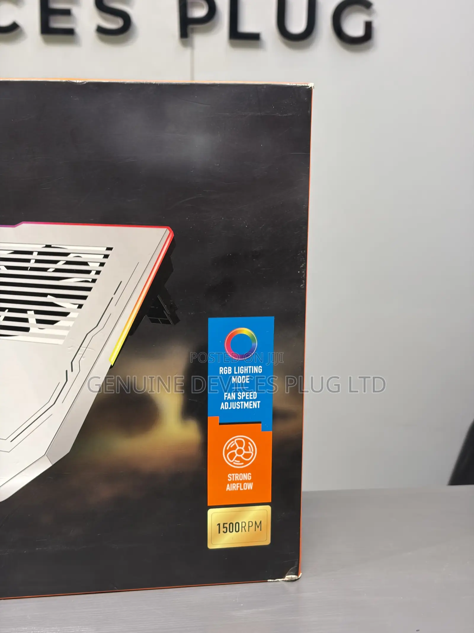 Porodo Gaming Al RGB Laptop Cooling Fan