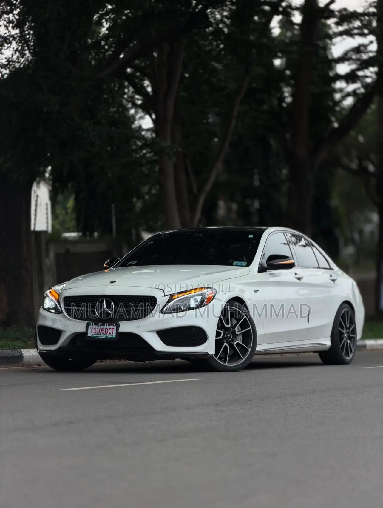 Mercedes-Benz C43 4Matic Sedan AWD (3.0L V6 9AM) 2018 White