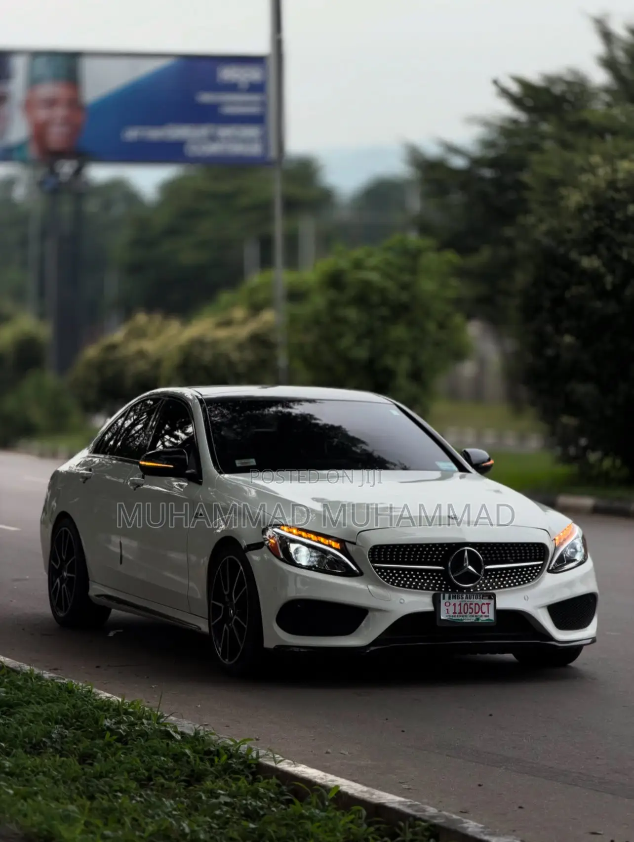Mercedes-Benz C43 4Matic Sedan AWD (3.0L V6 9AM) 2018 White