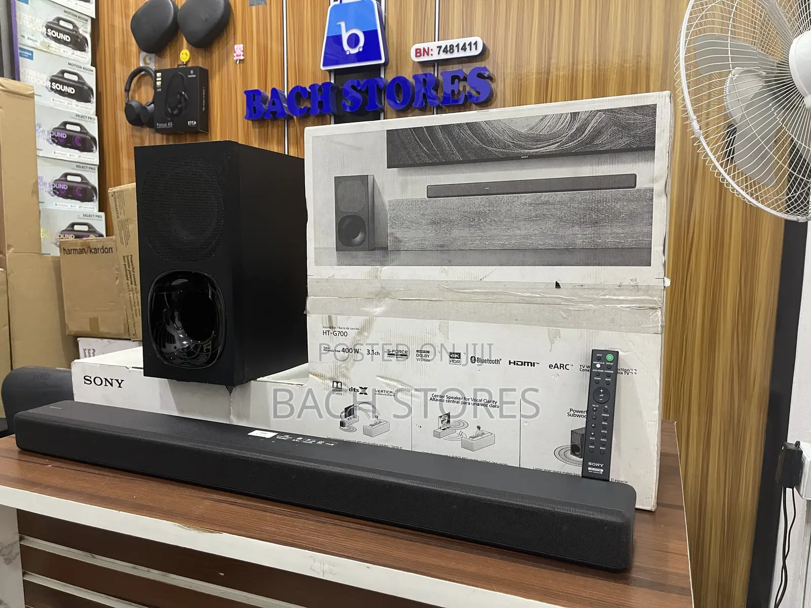 Open Box Sony HT-G700 Wireless Soundbar With Dolby Atmos Sound