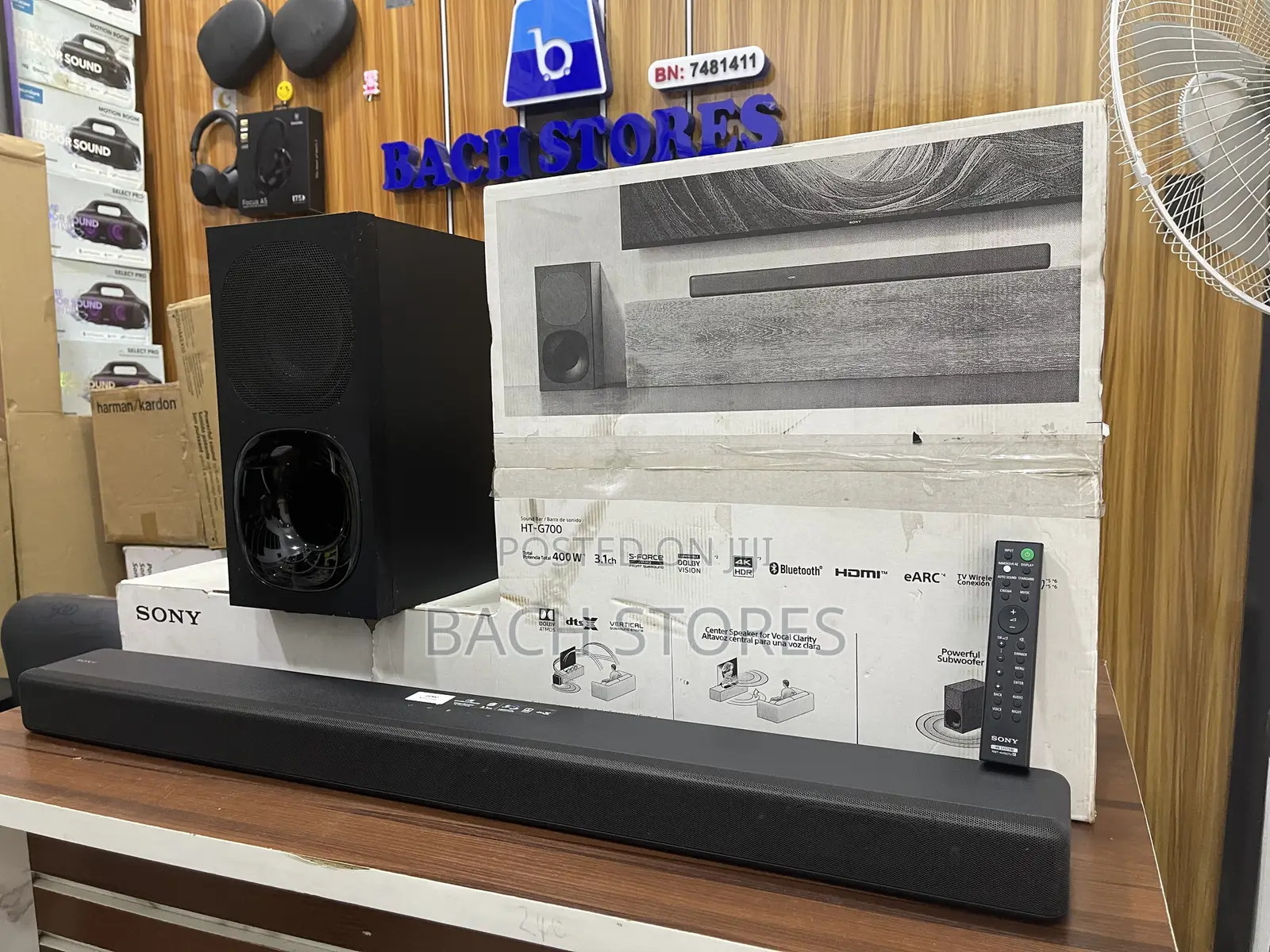 Open Box Sony HT-G700 Wireless Soundbar With Dolby Atmos Sound