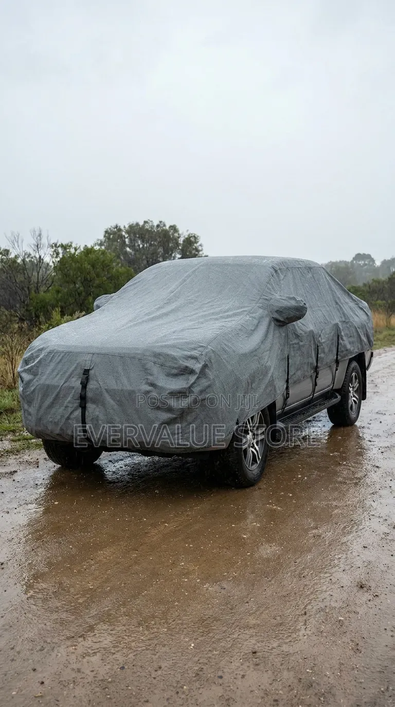 100% Foreign All Weather Double Layer Full Car Protection Cover