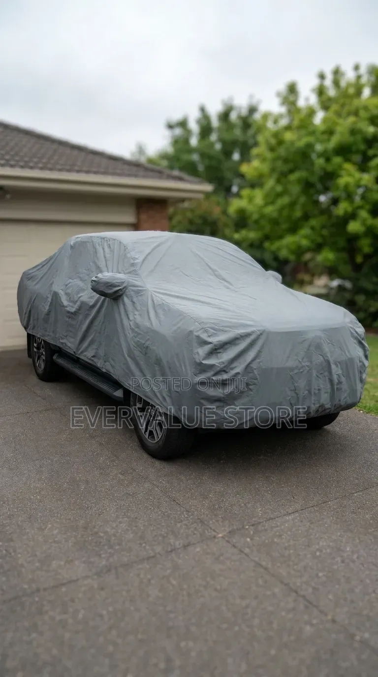100% Foreign Waterproof Double Layer Full Protection Car Cover