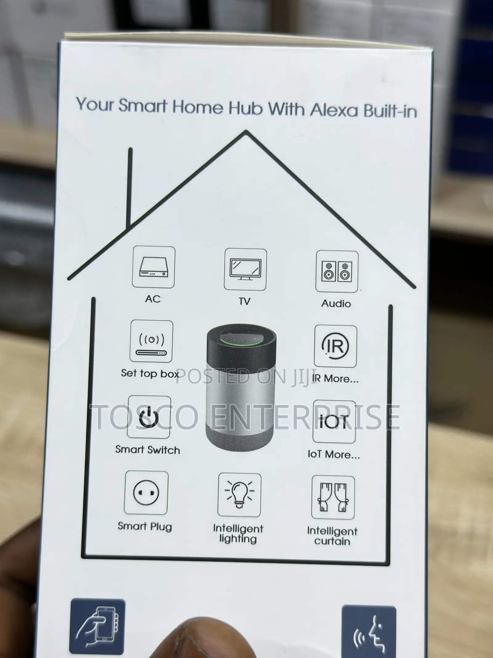Smart Alexa Speaker – WiFi Bluetooth Voice Control Speaker