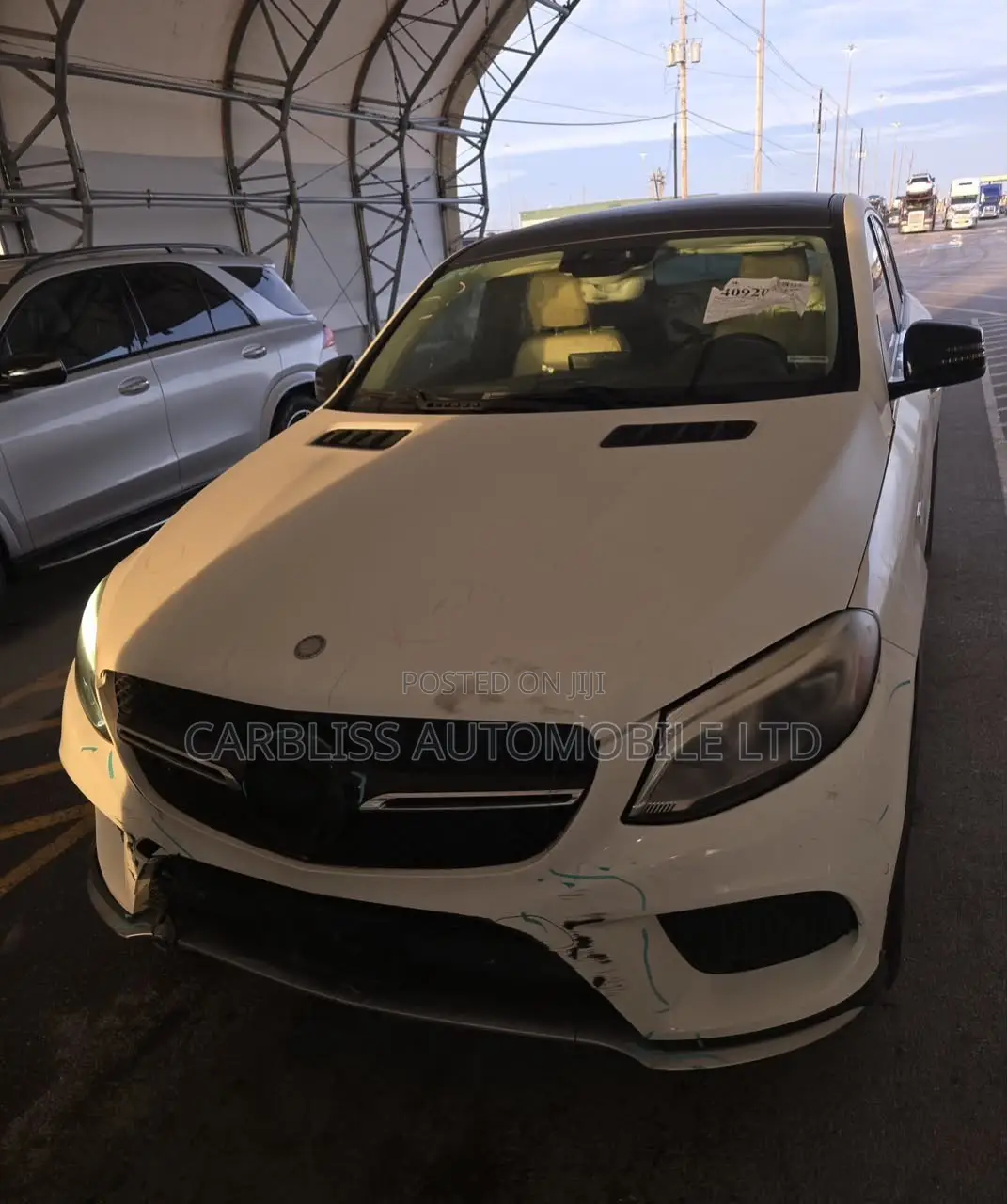 Mercedes-Benz GLE-Class 2016 Off white