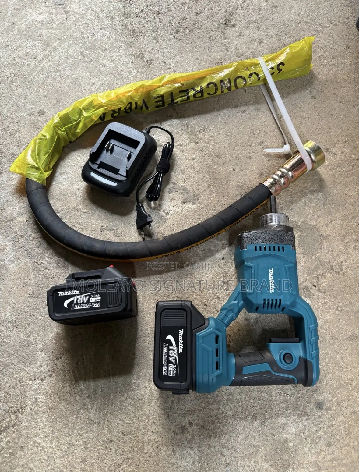 Cordless Concrete Vibrator Machine , Poker Vibrator Machine
