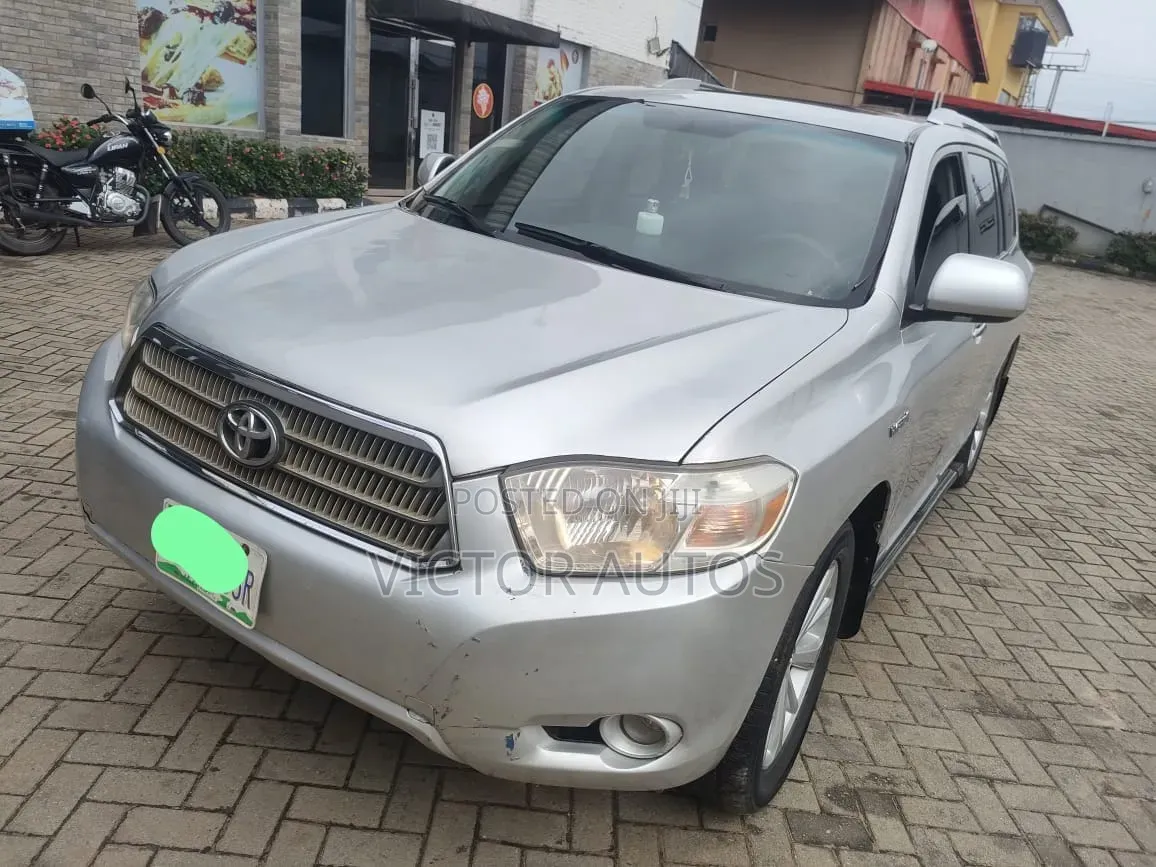 Toyota Highlander 2008 Silver