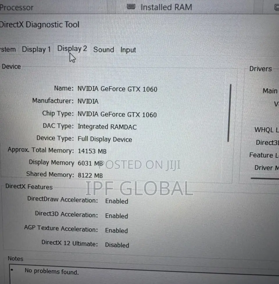 Laptop Lenovo Legion Y720 16GB Intel Core i7 SSD 512GB