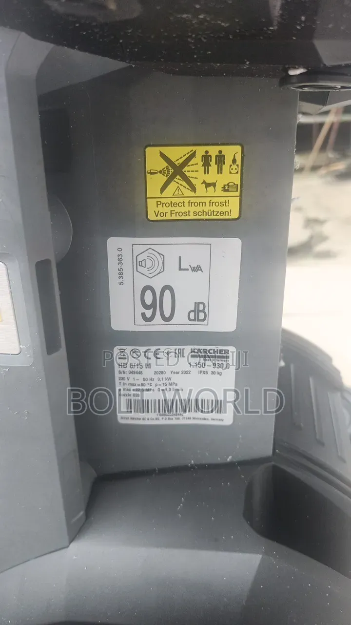 Karcher HD Pressure Whasher/ Washing Machine 150bar