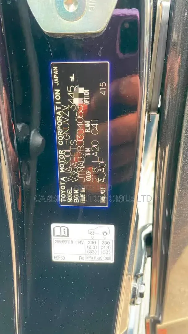 Toyota Land Cruiser 2024 Matt Black