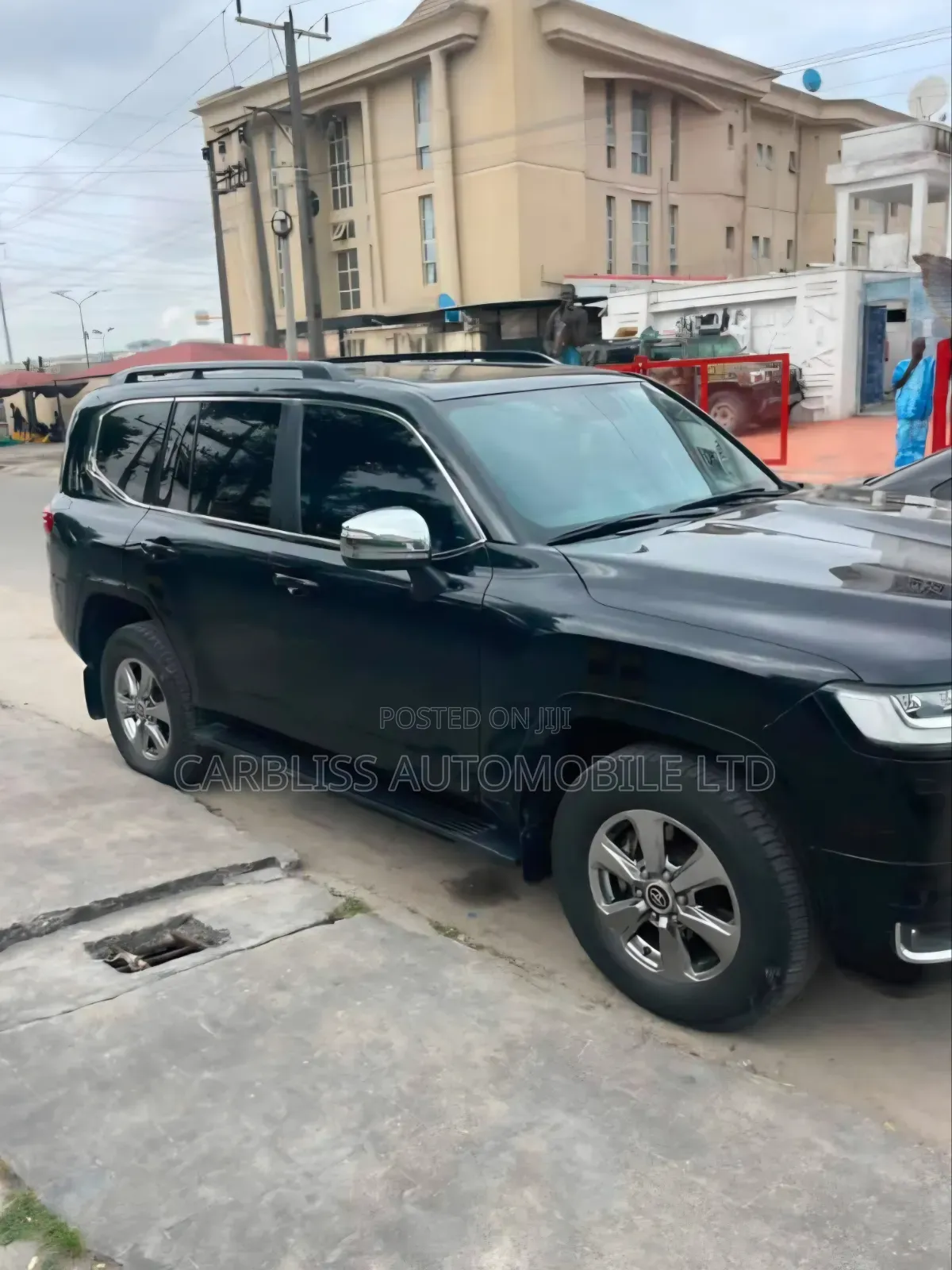 Toyota Land Cruiser 2024 Matt Black