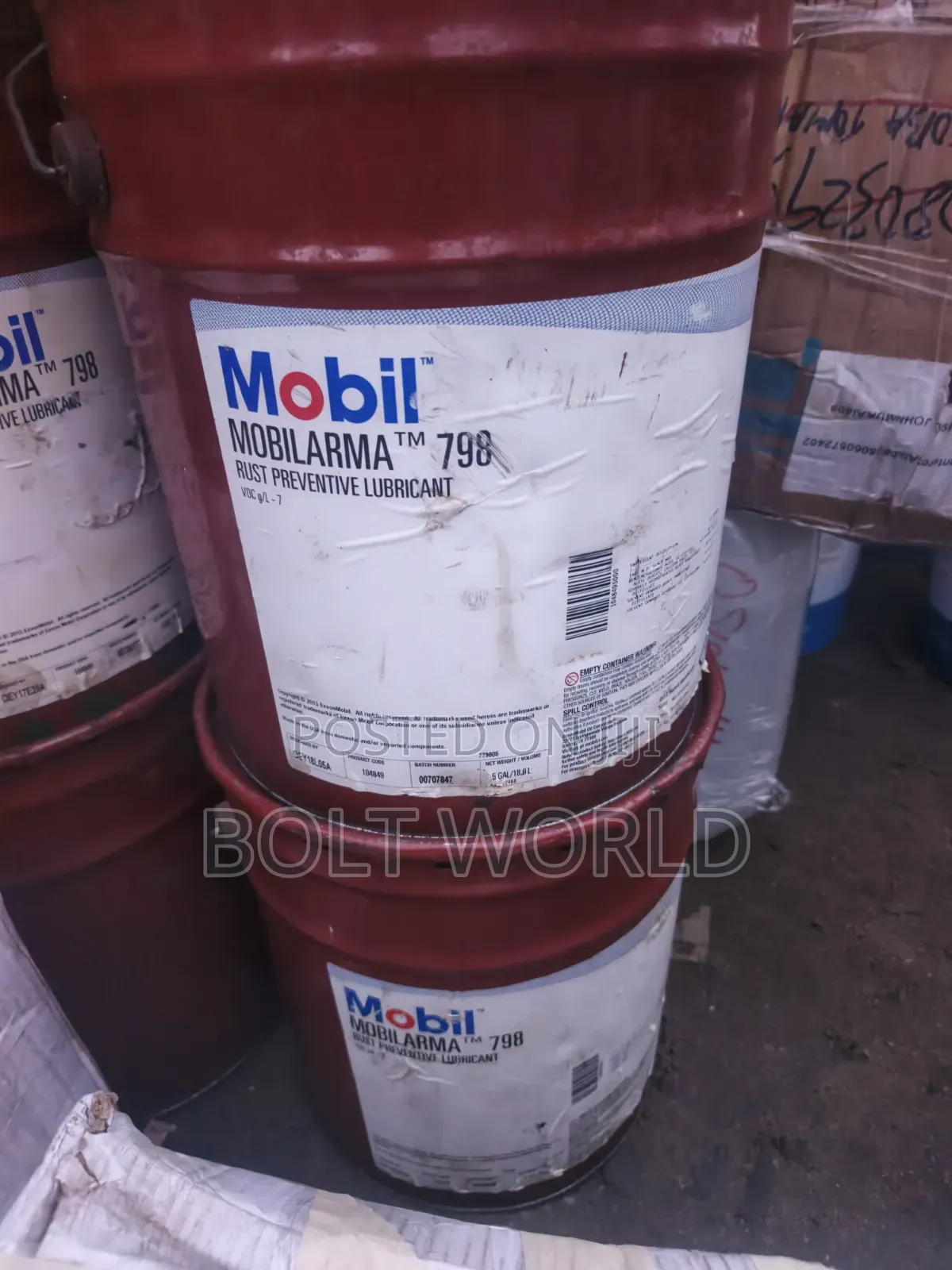 Mobil Mobilarma 798 Rust Preventive Lubricant