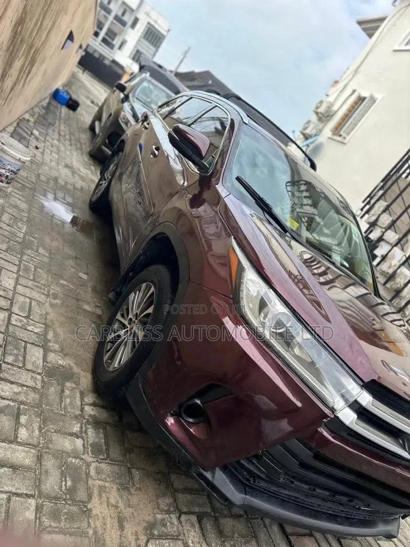 Toyota Highlander 2019 Burgundy