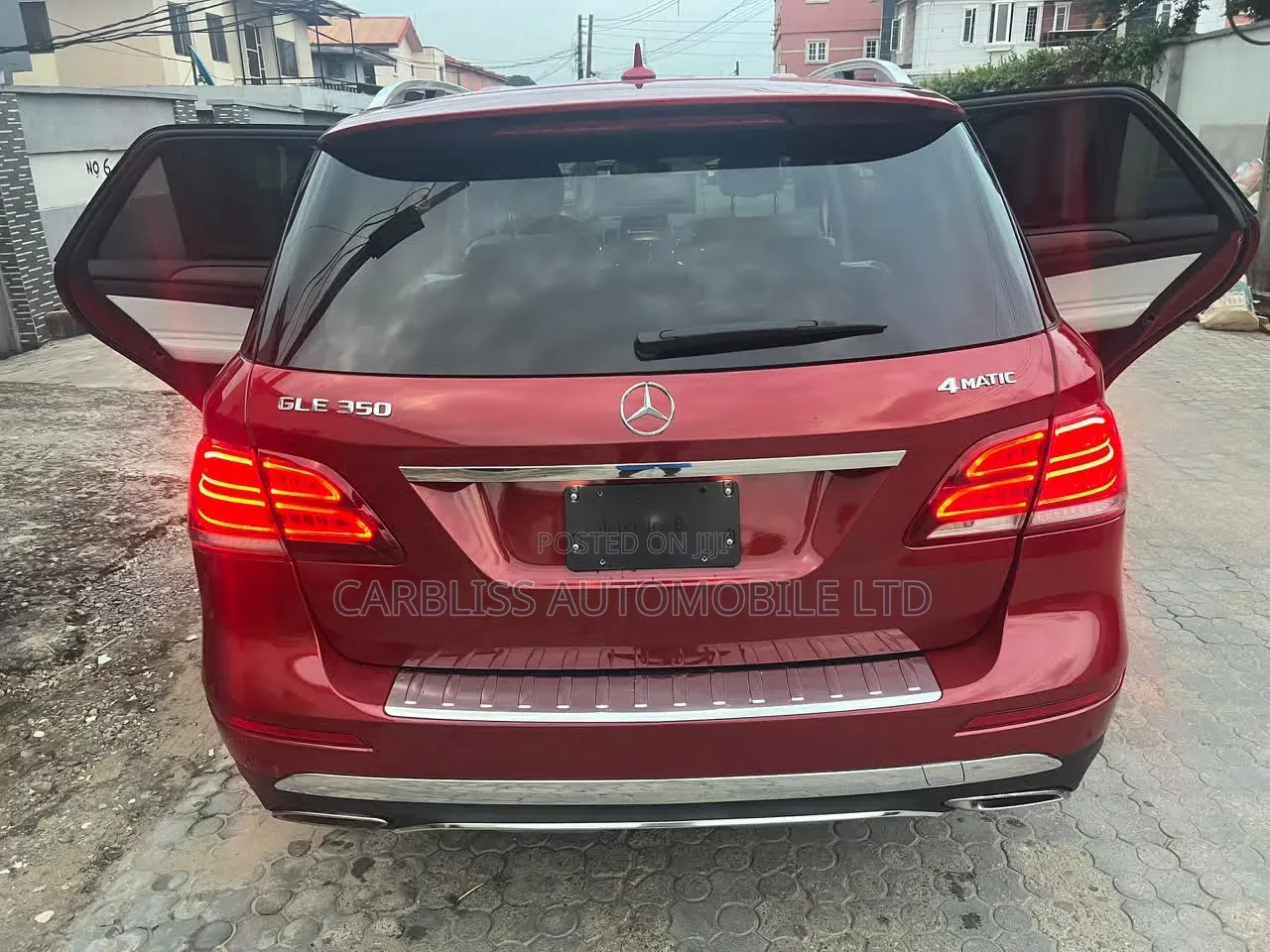 Mercedes-Benz GLE-Class 2017 Red