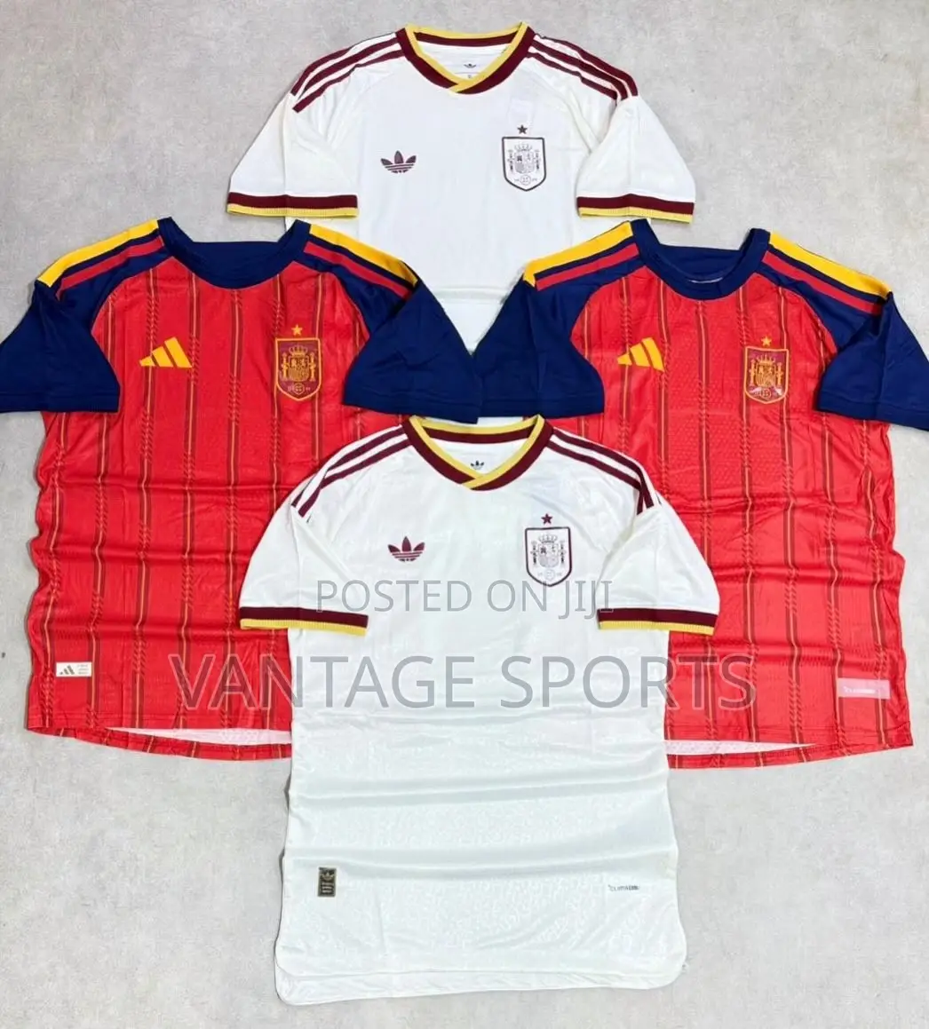Spain National Team Jersey 2026 – Home Away | Player Fan Version