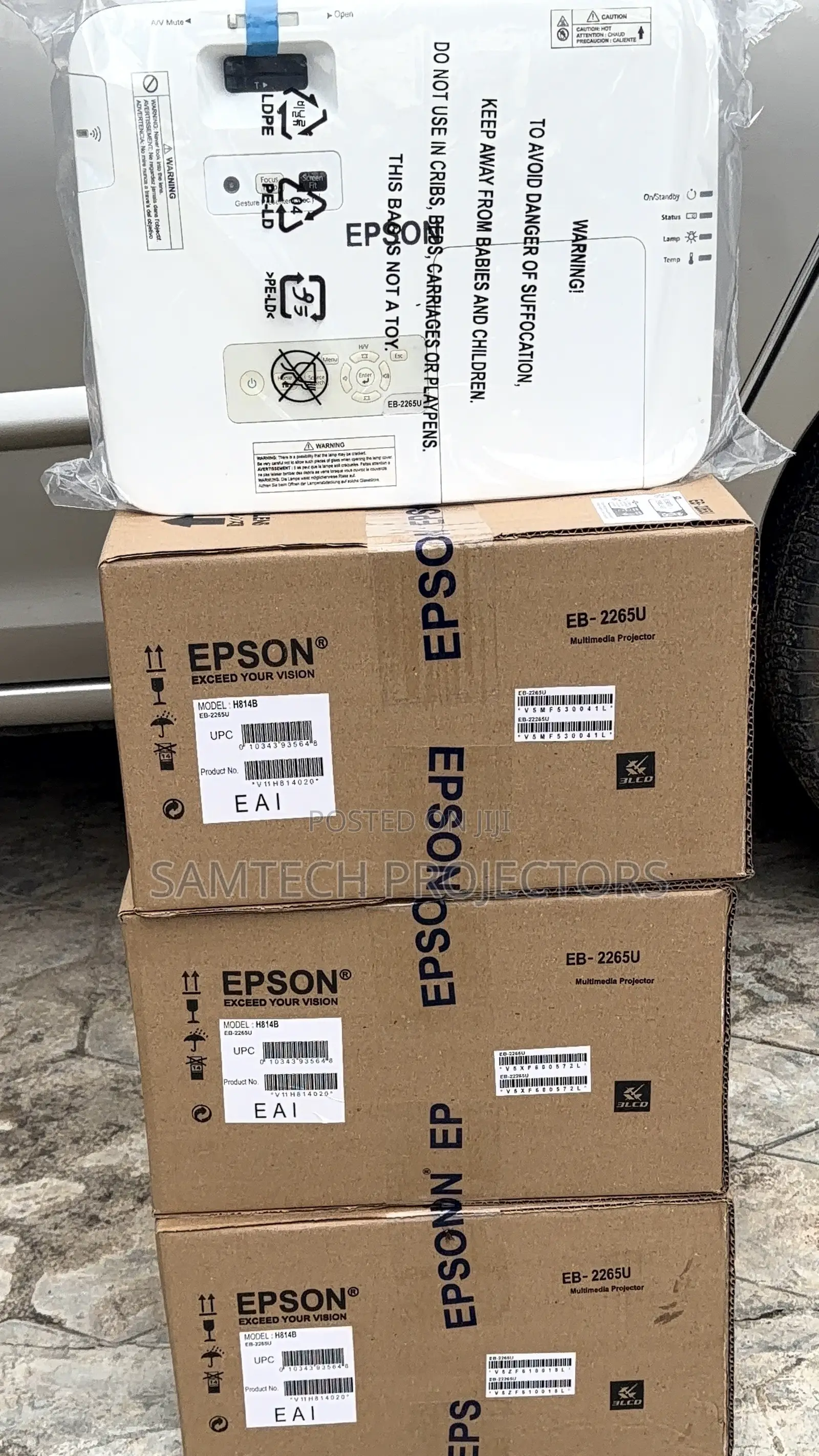 New Epson 5500 Lumens for Large Meeting Rooms, Church, Home Cinema
