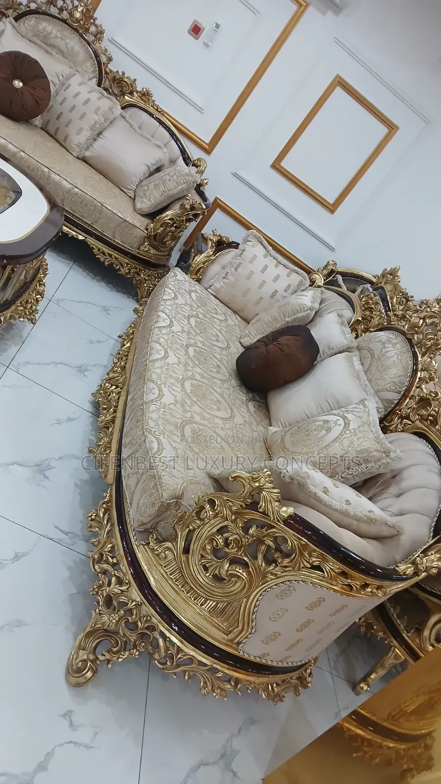 Turkey Royal Sofa Chair Complete Set