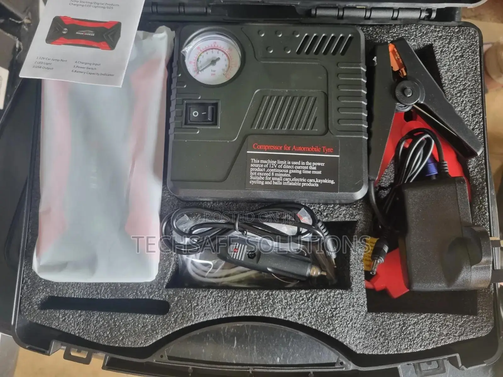 Multi Functional 4in1 Car Jump Starter