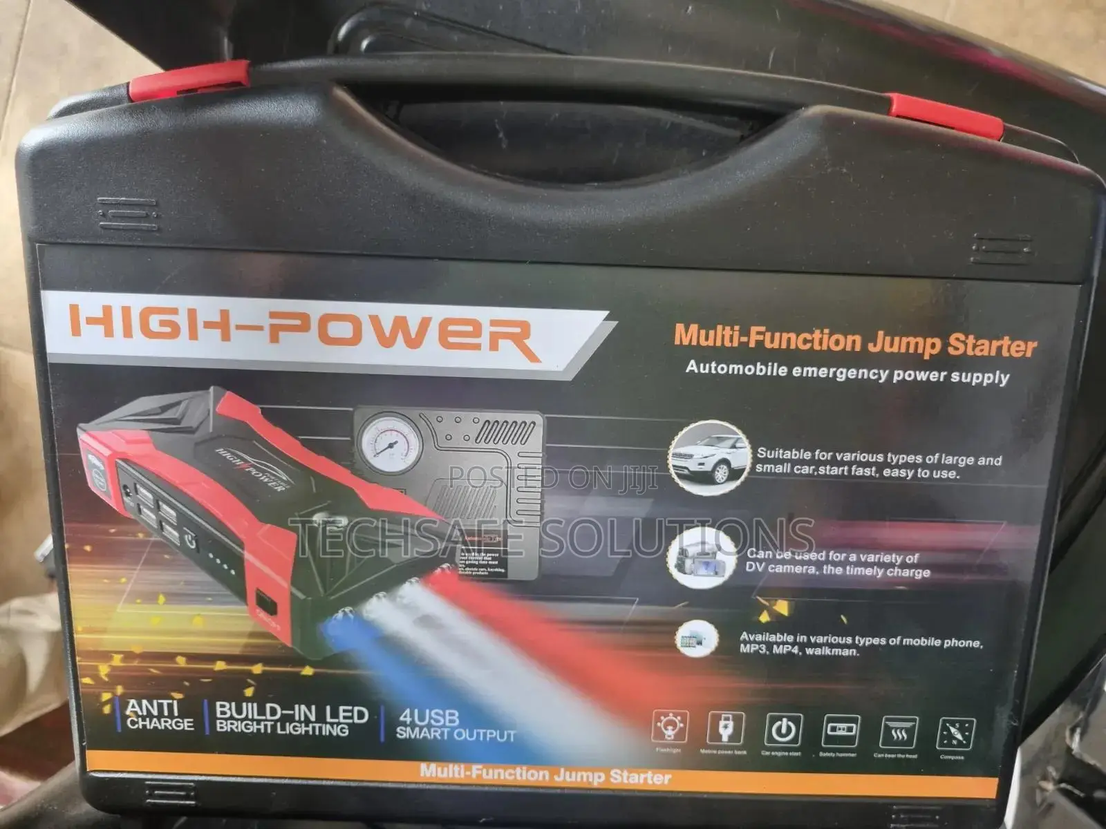 Multi Functional 4in1 Car Jump Starter