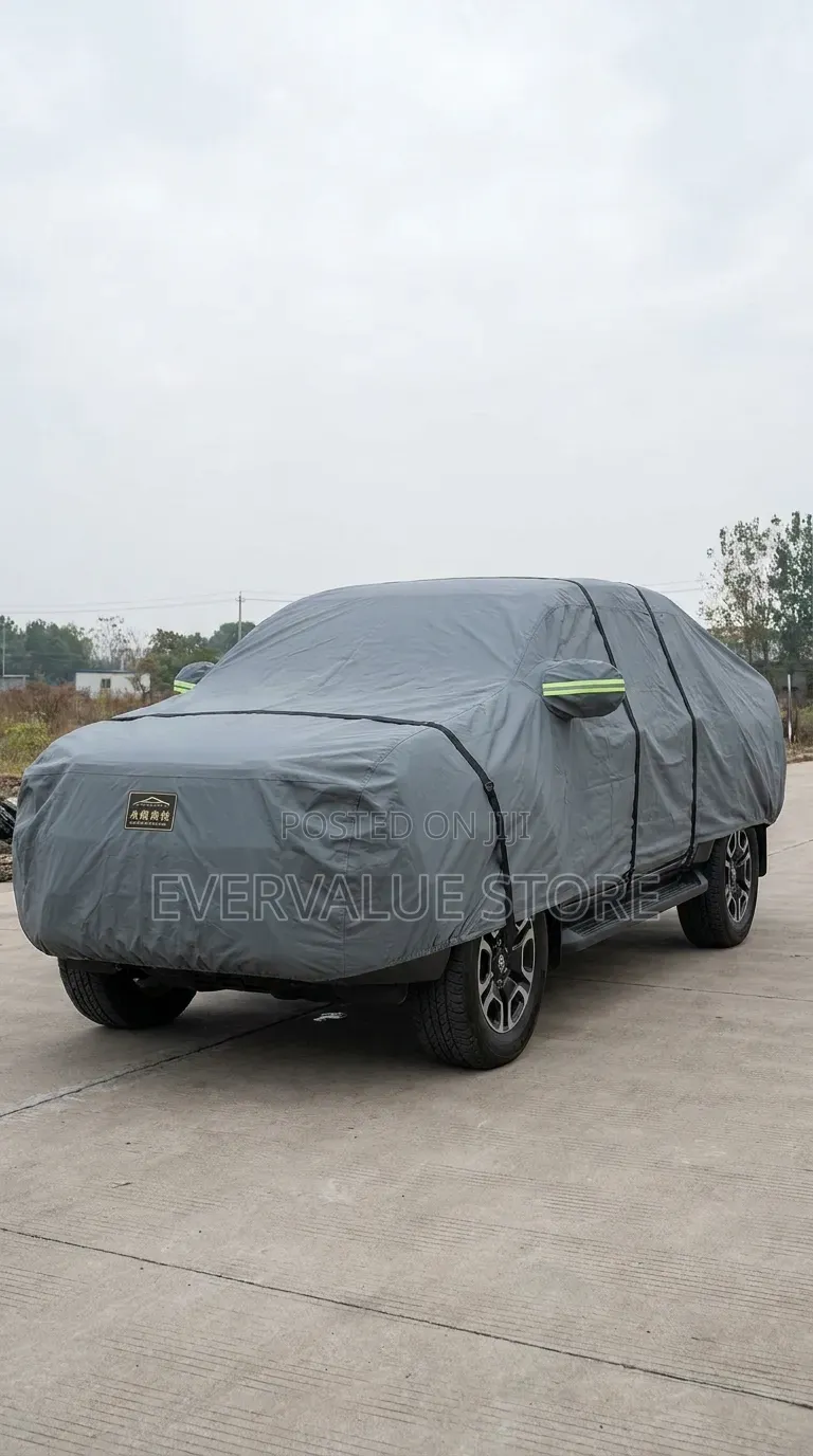 100% Foreign Waterproof Double Layer Car Body Protection Cover