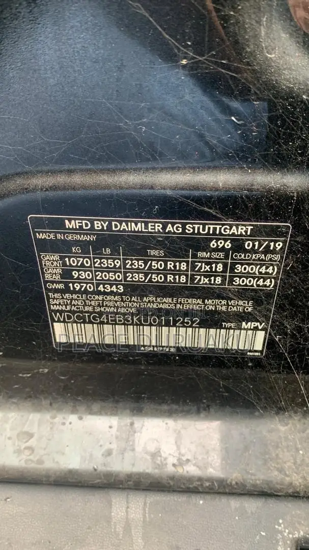 Mercedes-Benz GLA 250 2019 Black