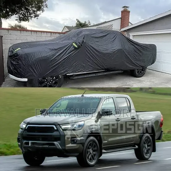 100% Foreign Waterproof Double Layer Car Body Protection Cover