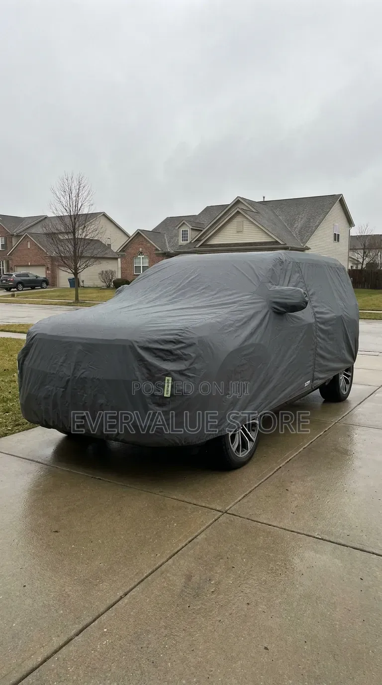 100% Foreign Double Layer Waterproof Full Vehicle Cover