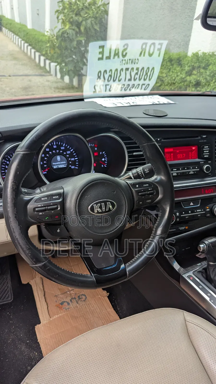 Kia Optima EX 4dr Sedan (2.4L 4cyl 6A) 2015 Red