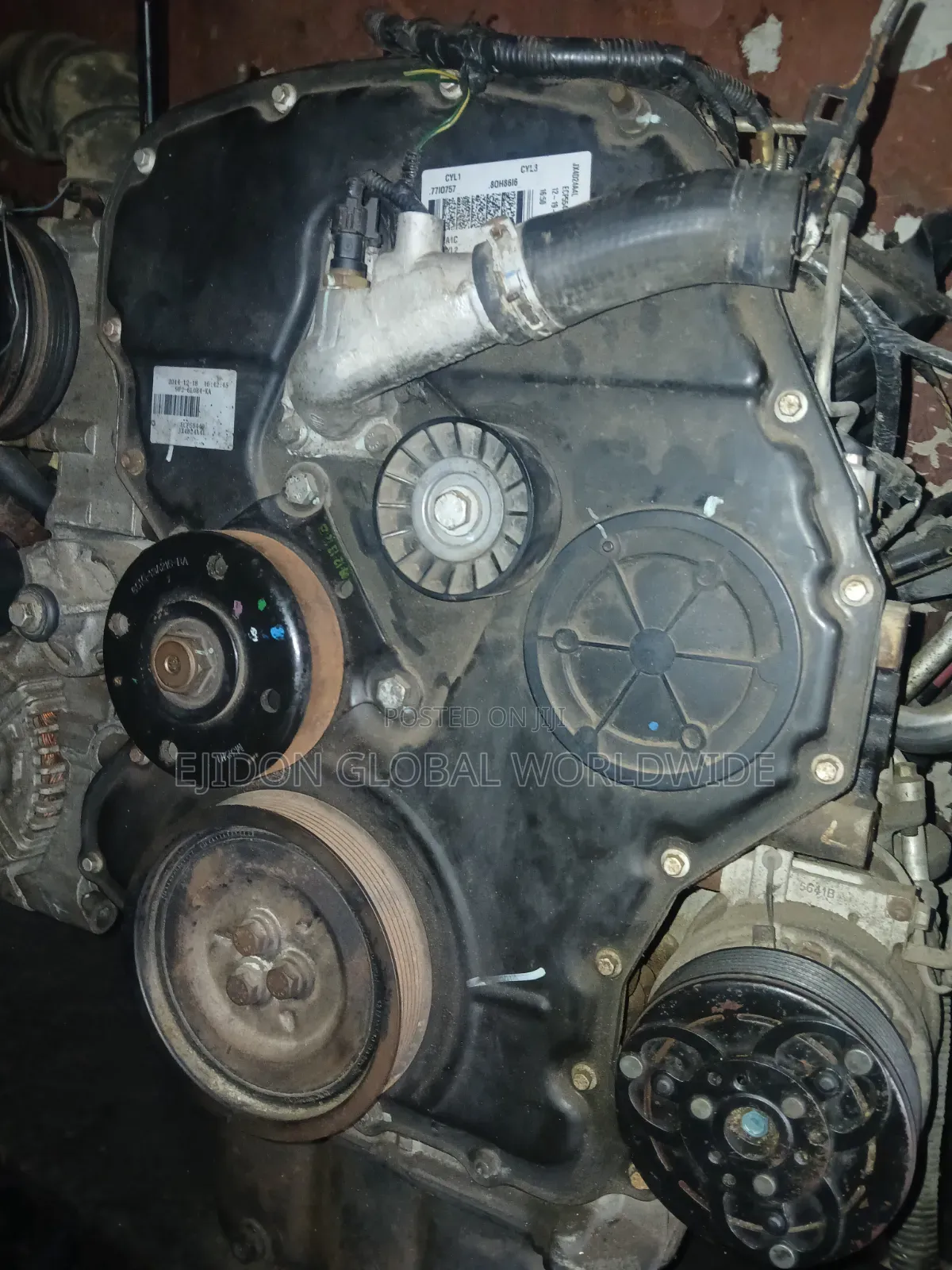 2.4l Jx4d24 Diesel Engine JMC Yuhu Vigus 2016 2018 2019 2020