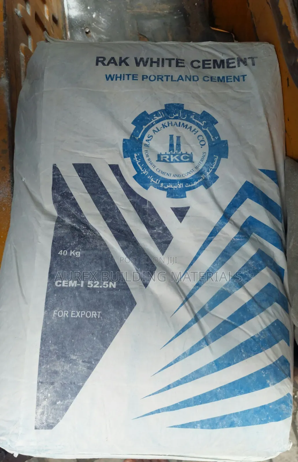 RAK White Cement 40kg – White Portland Cement