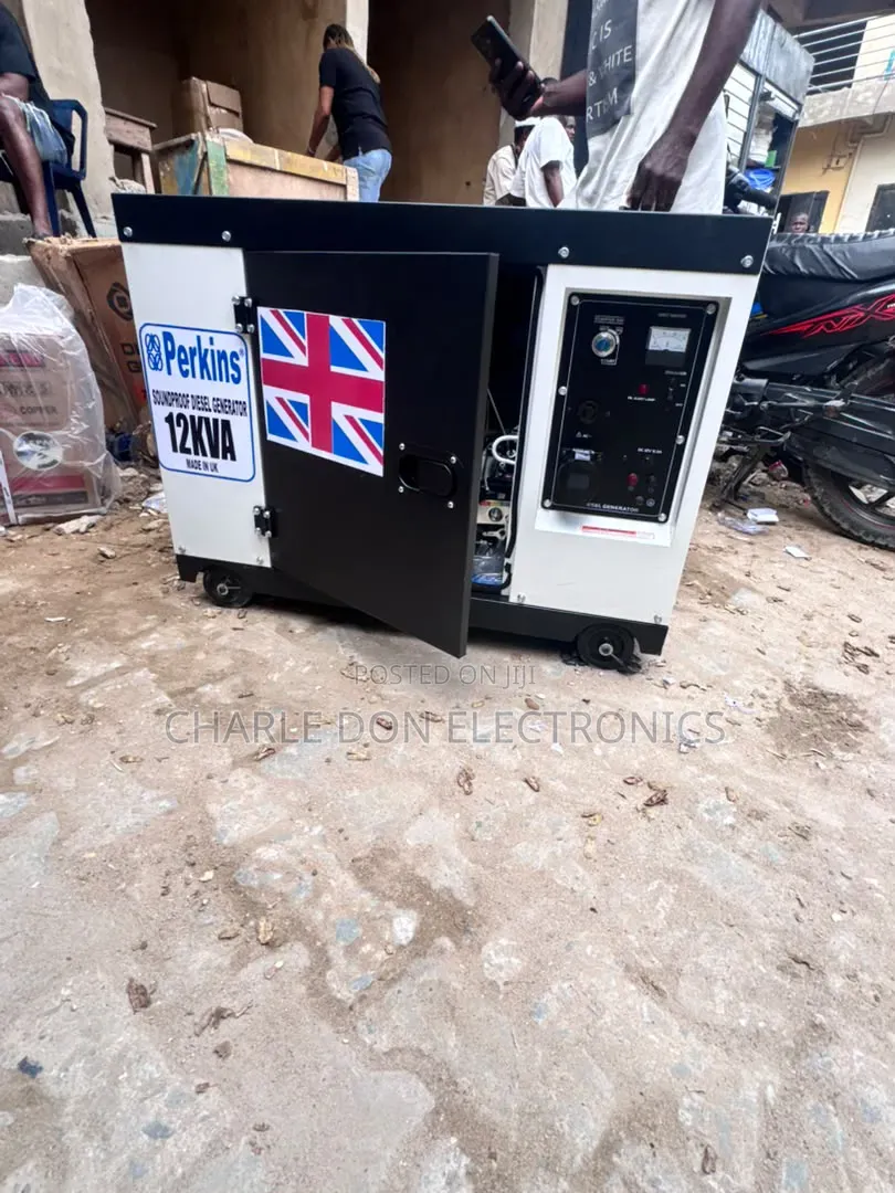 Original Perkins 12kva Diesel Soundproof Generator