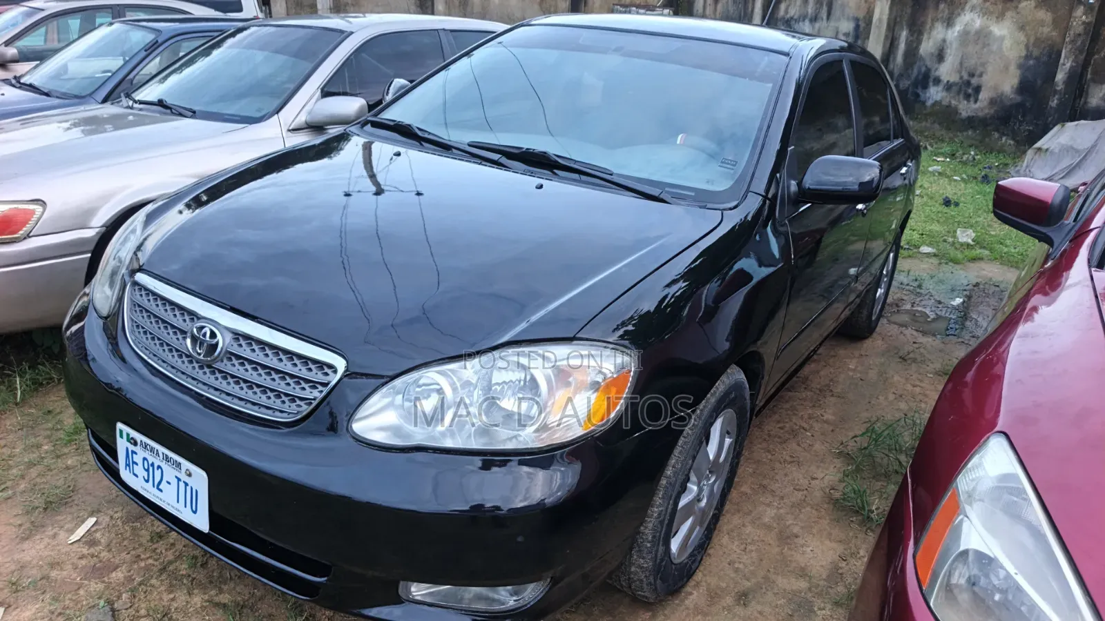 Toyota Corolla 2004 Black