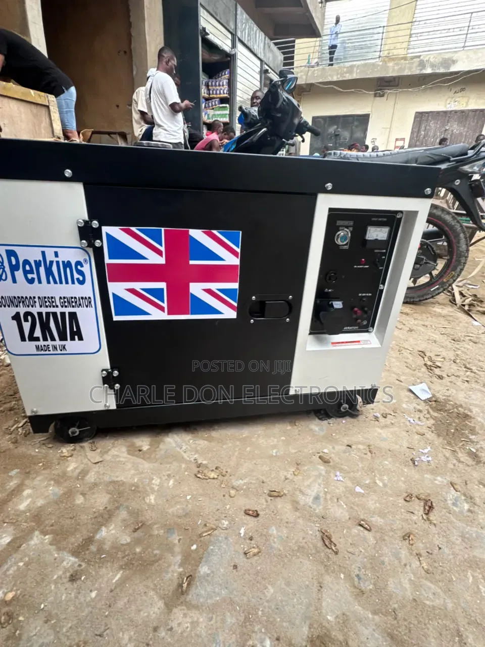 Reliable Perkins 12kVA Soundproof Gen Set – Ready for Work