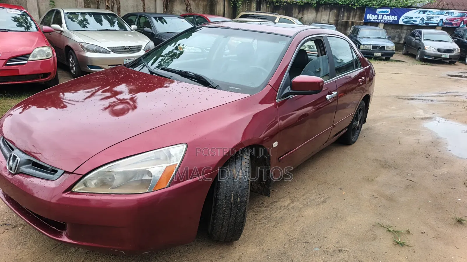 Honda Accord 2004 Red