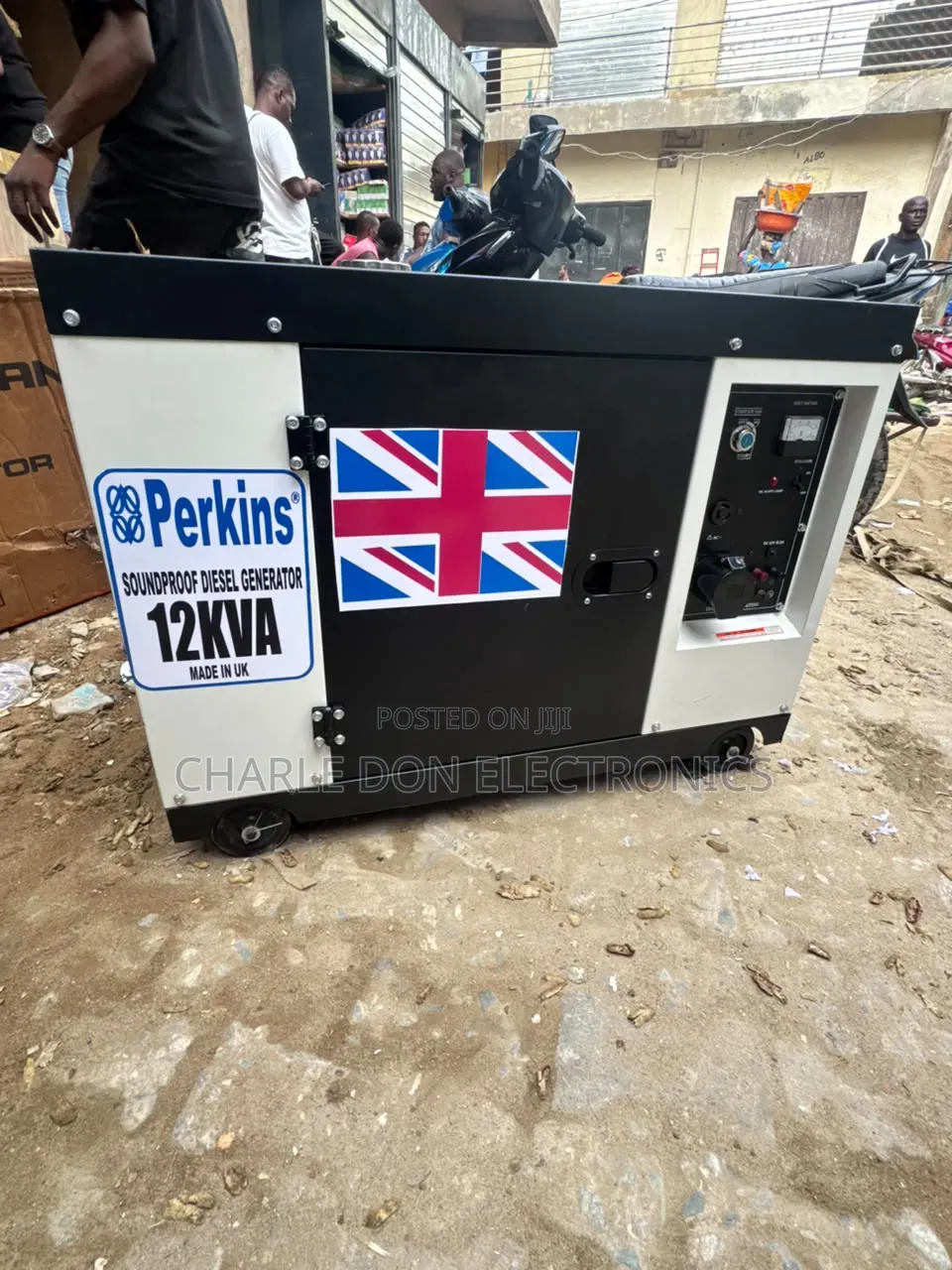 Powerful 12kVA Perkins Generator for Homes, Offices Shops