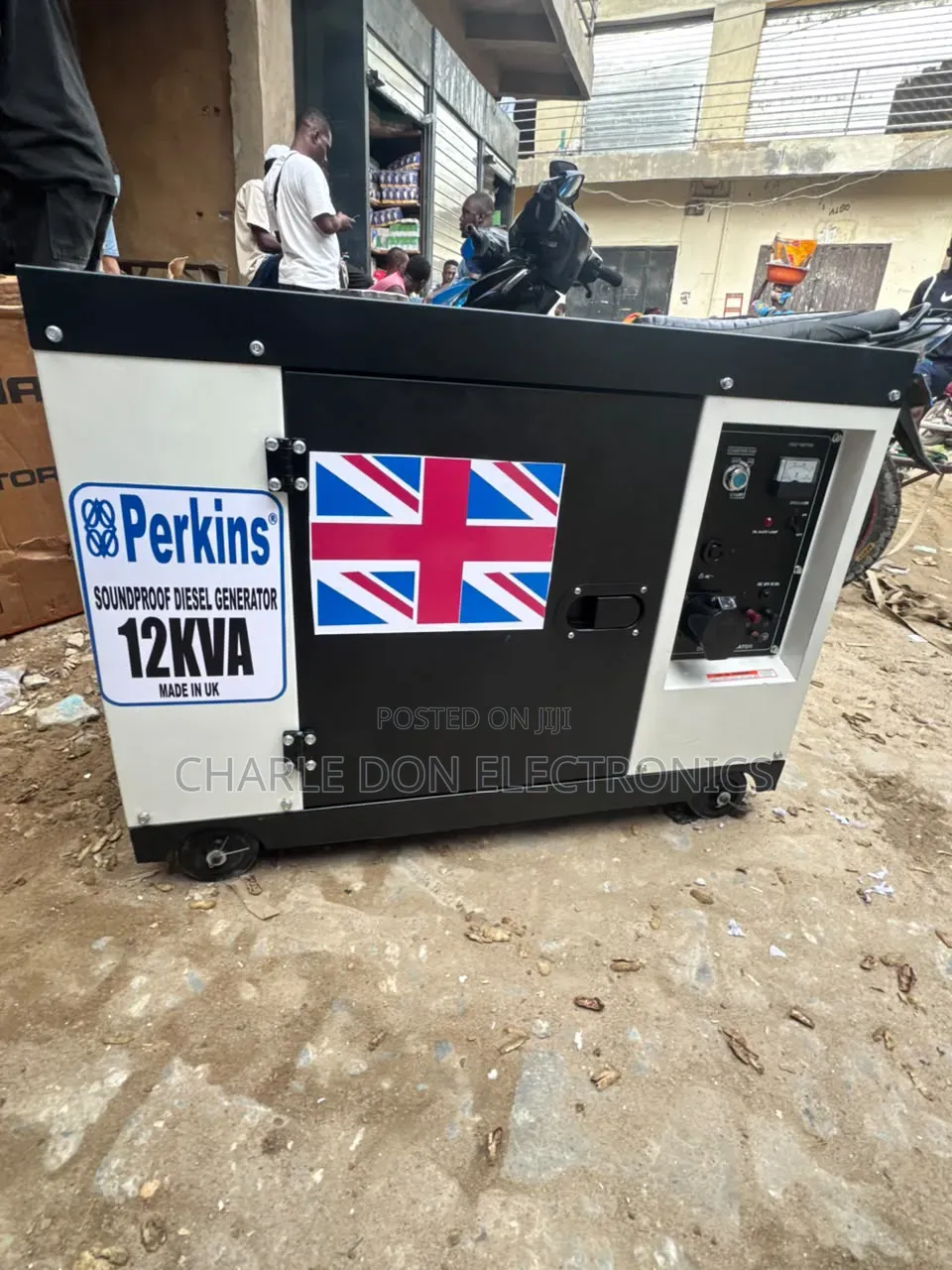 Durable 12kVA Perkins Silent Diesel Generator for Sale