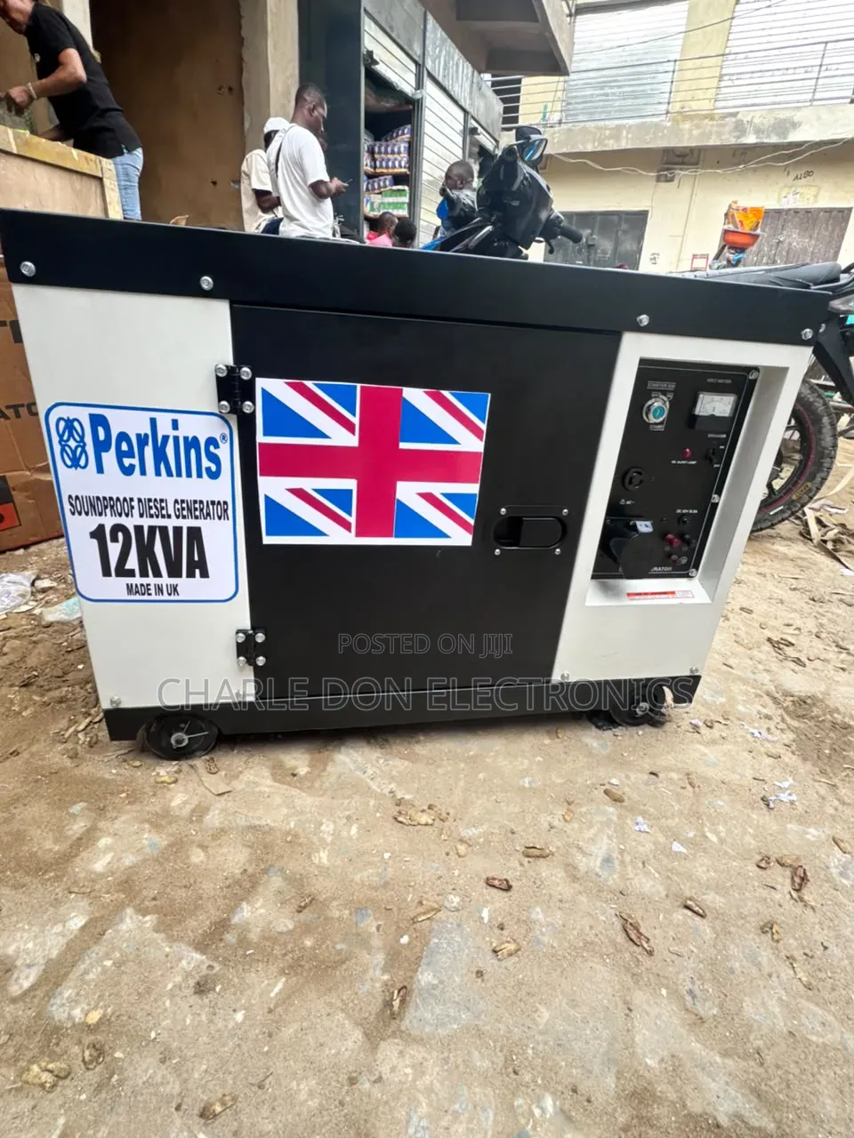 Durable 12kVA Perkins Silent Diesel Generator for Sale