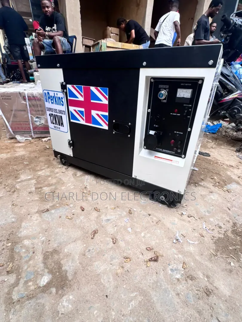 12kVA Perkins Soundproof Generator – Designed Long-Lasting Performance