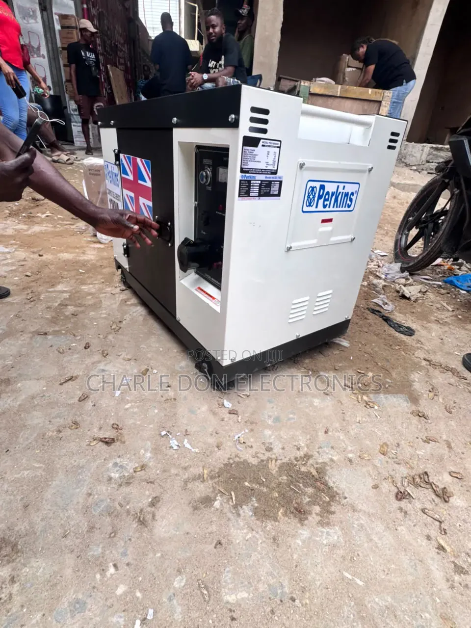 12kVA Perkins Soundproof Generator – Designed Long-Lasting Performance