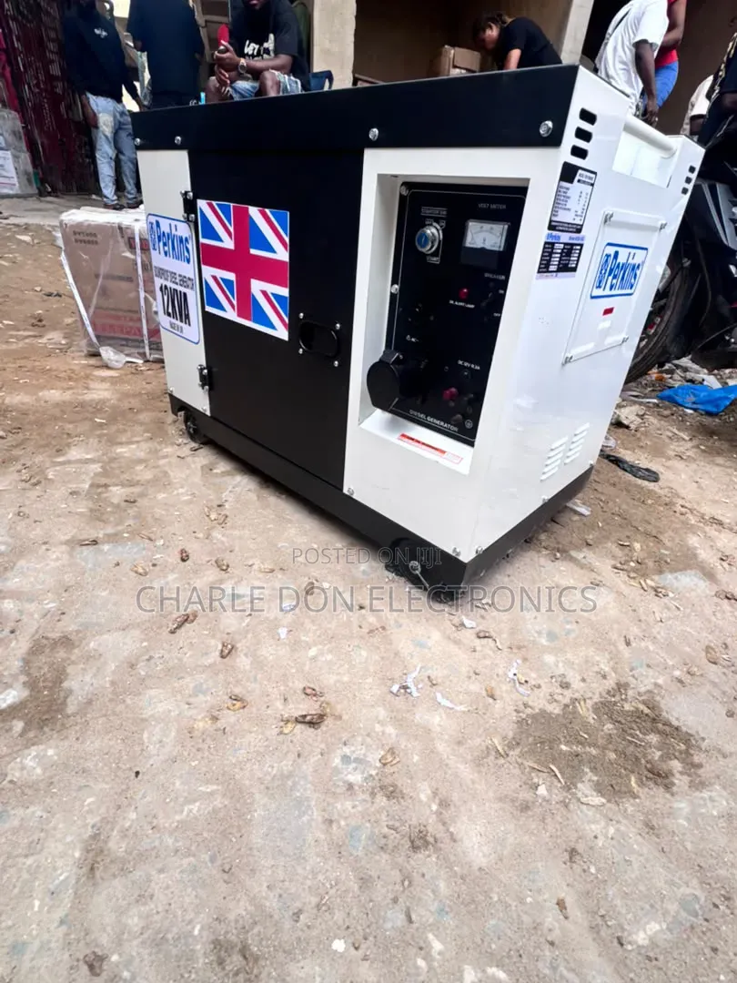 Quality 12kVA Perkins Soundproof Diesel Generator