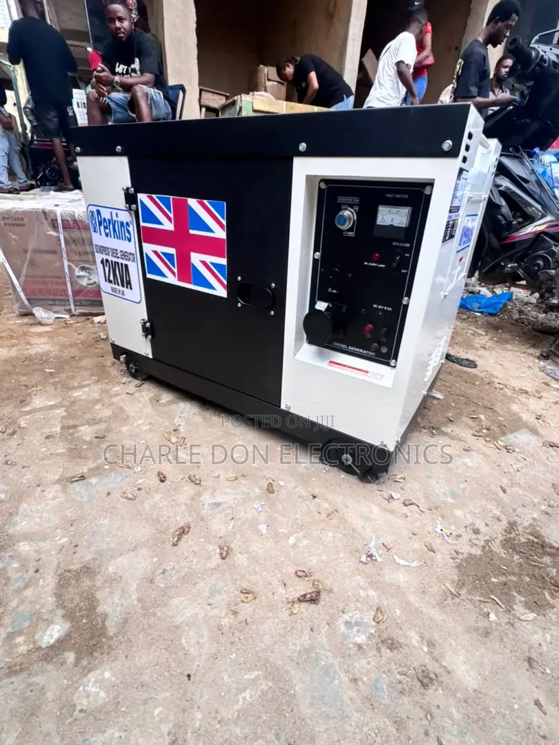 12kVA Perkins Diesel Gen Set – Quiet Operation Strong Output