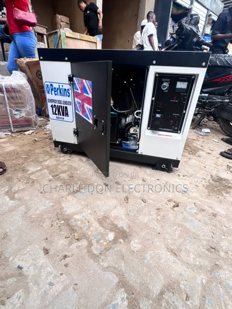 12kVA Perkins Diesel Gen Set – Quiet Operation Strong Output