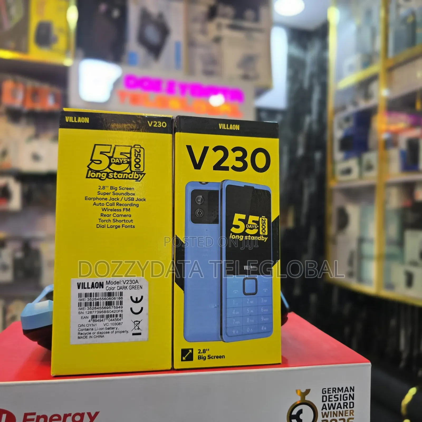New Villaon V30 128 GB Black