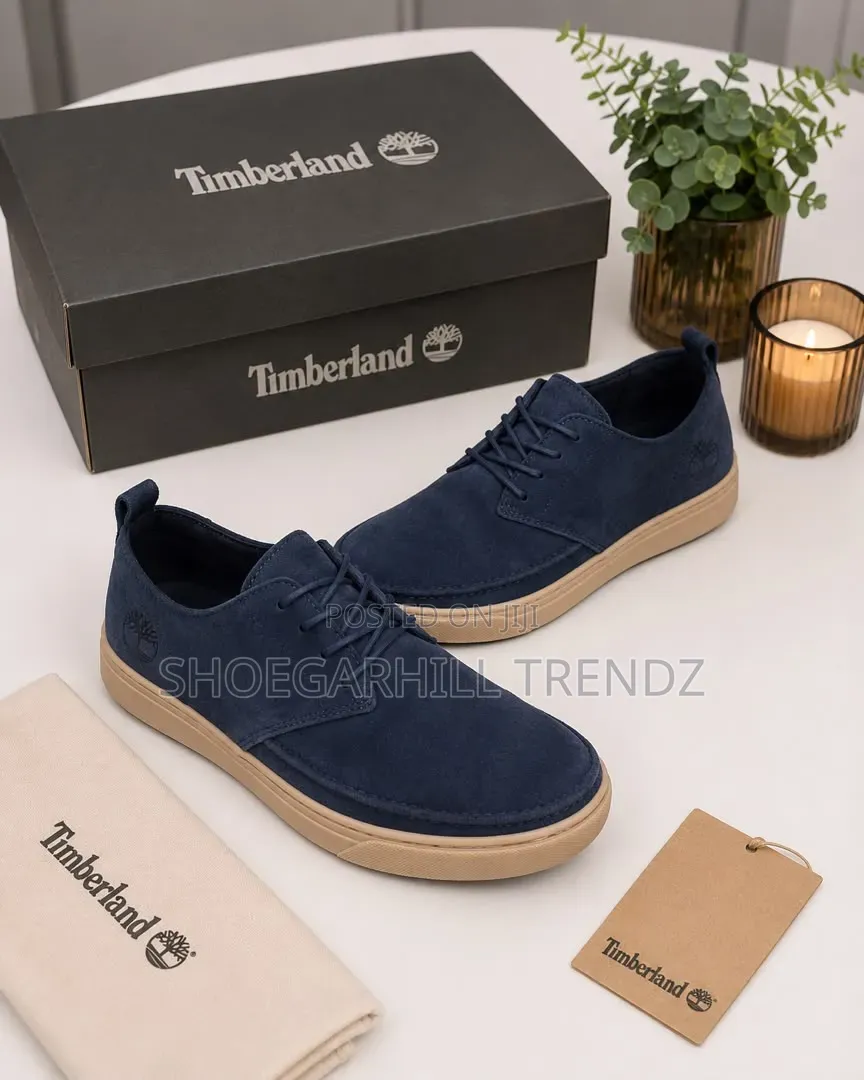 Timberland Premium Suede Sneakers for Men – Refined Craftsmanship