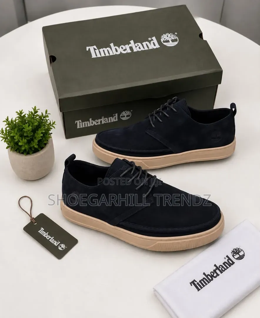 Timberland Premium Suede Sneakers for Men – Refined Craftsmanship