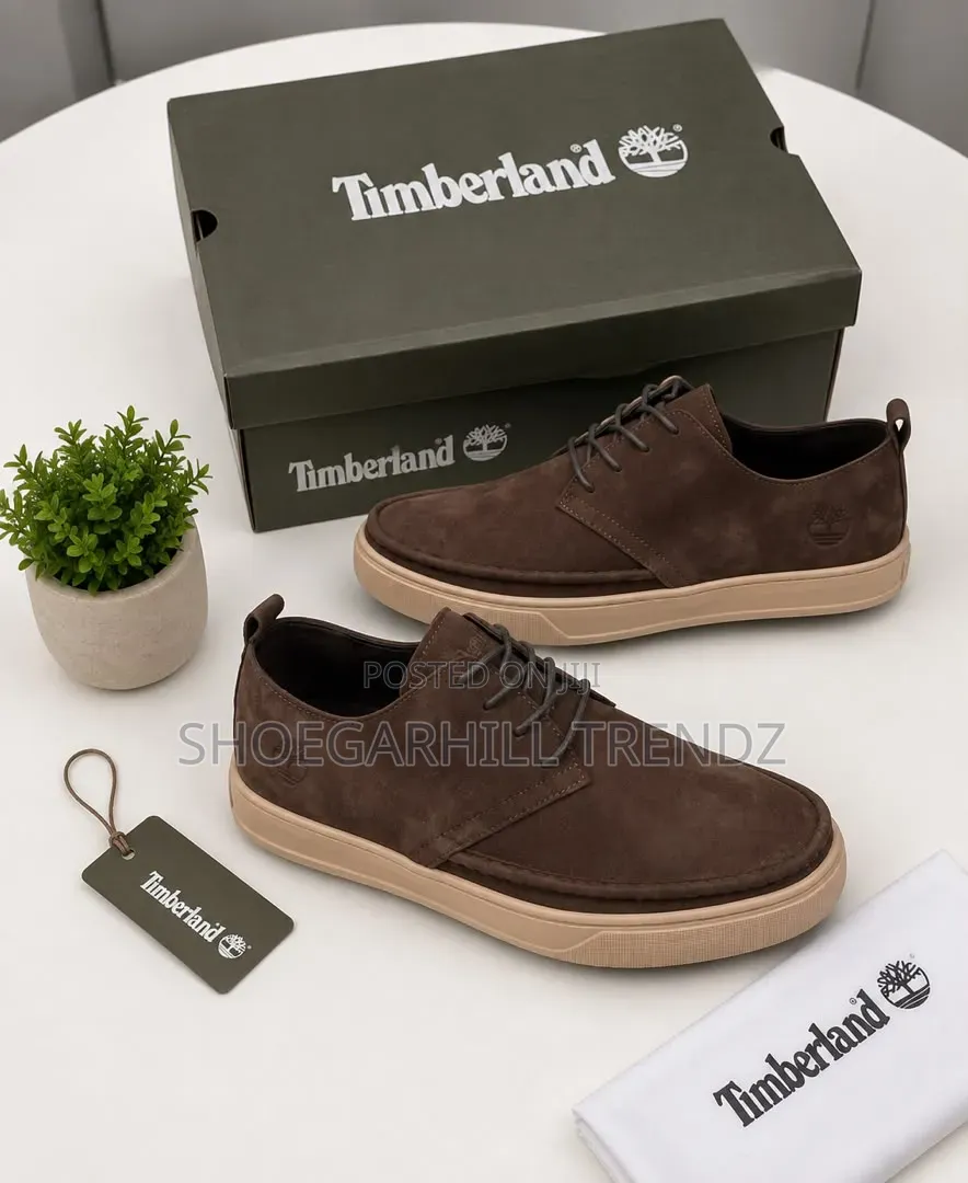 Timberland Premium Suede Sneakers for Men – Refined Craftsmanship
