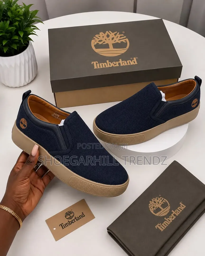 Men's Leather and Denim Loafers Tennis Sneakers