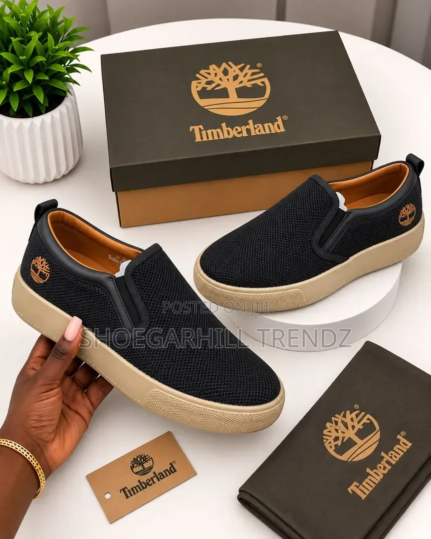Men's Leather and Denim Loafers Tennis Sneakers