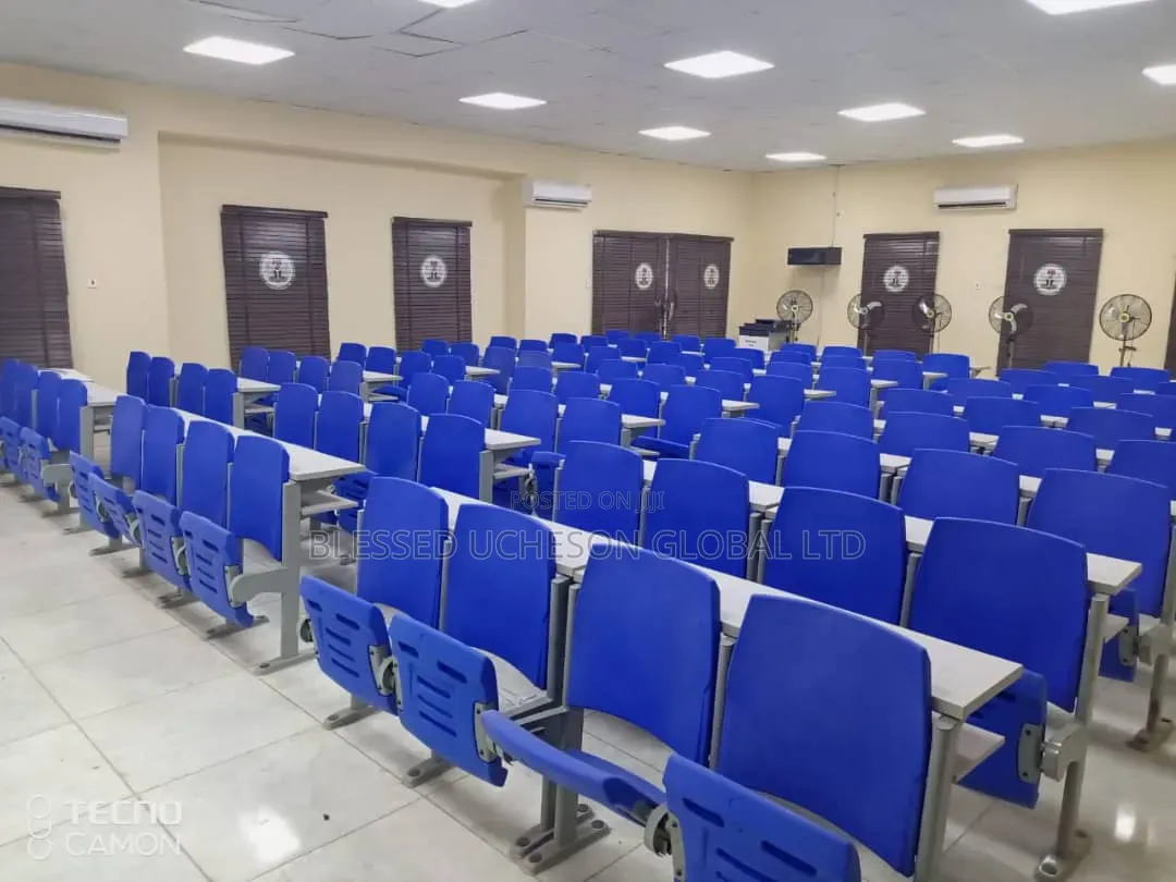  Lecture Hall / Auditorium Chairs With Writing Tablets