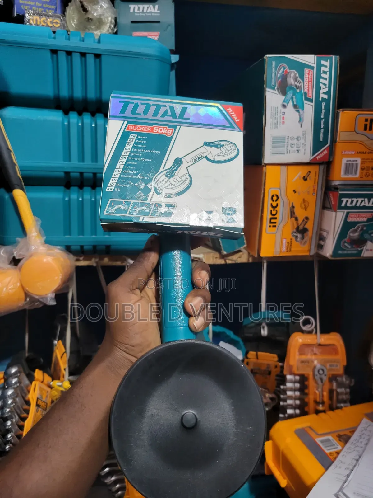 Total Tools Double Suction Cup Lifter (Model TSP02501)